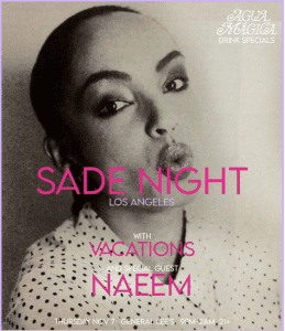 Sade Night LA